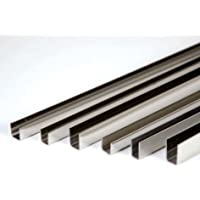 Perfiles en U - 10 x 10 x 10 x 1mm (Largo: 1m)